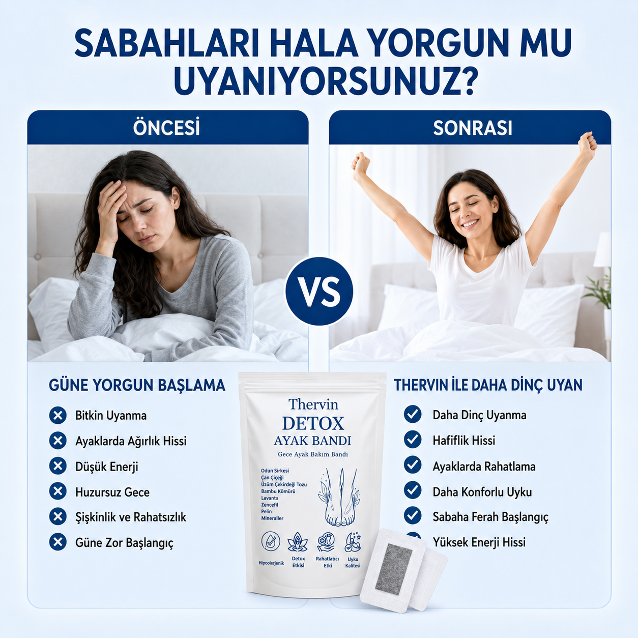 Detox Ayak Bakım Bandı