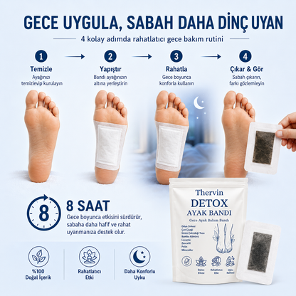Detox Ayak Bakım Bandı