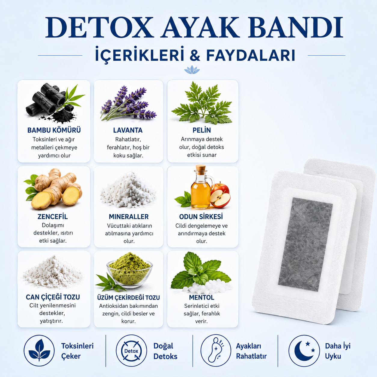 Detox Ayak Bakım Bandı