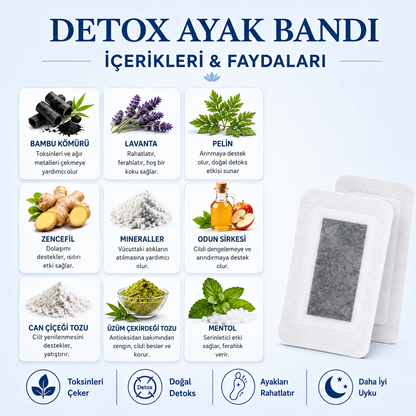 Detox Ayak Bakım Bandı