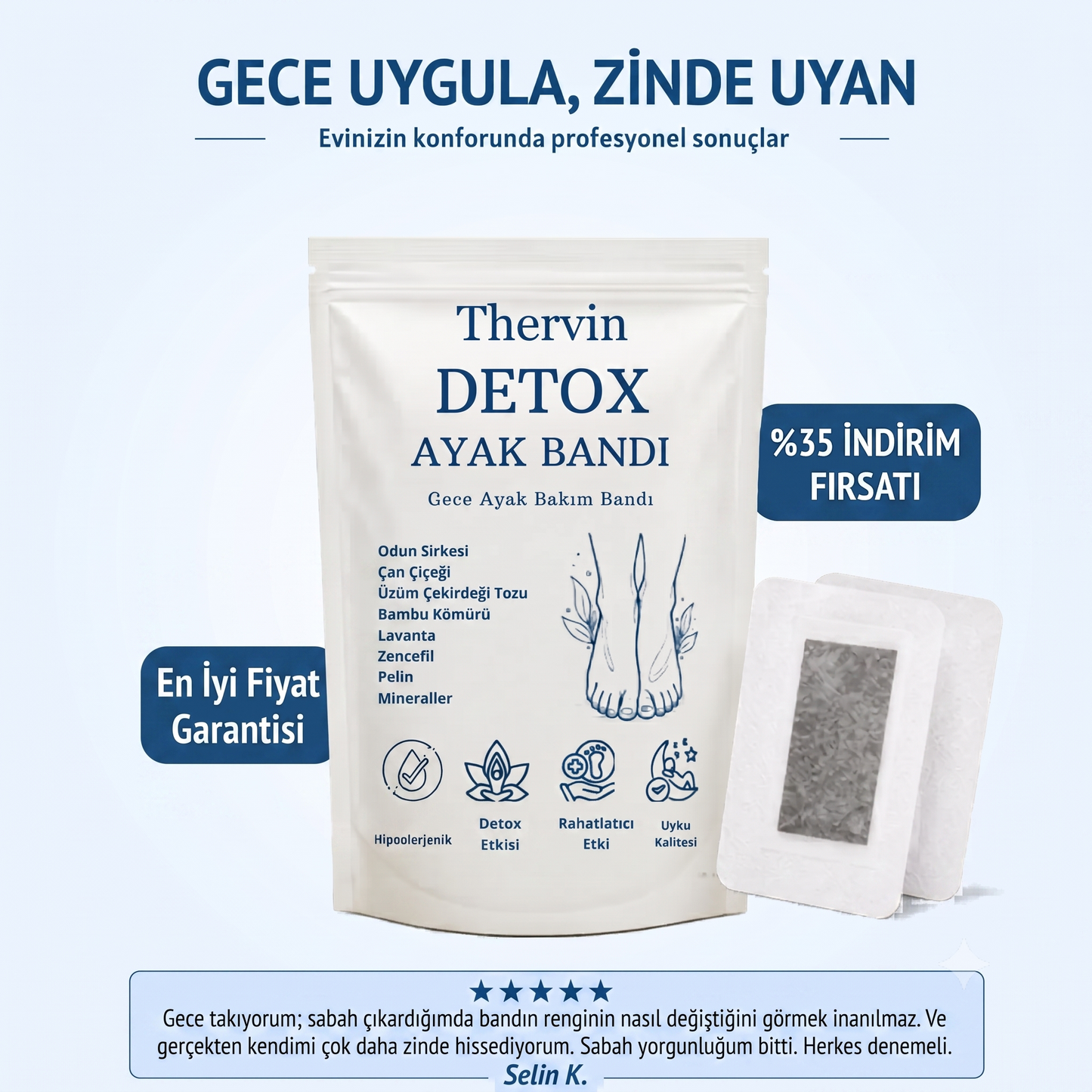 Detox Ayak Bakım Bandı